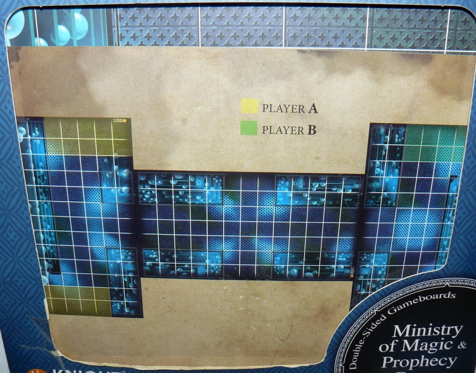 Harry Potter Ministry of Magic & Prophecy Room 3 Double Sided Gameboards - Image 3 of 4