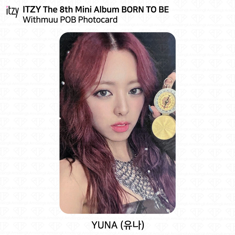 ITZY 8th Mini Album Born To Be POB Photocard Soundwave BDM MMT