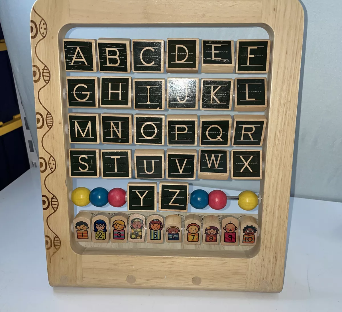 B toys alphabet abacus hotsell