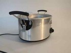 Hamilton Beach 33162H Slow Cooker 6 QT Stay or Go Portable Silver Base Only!!! — photo 4