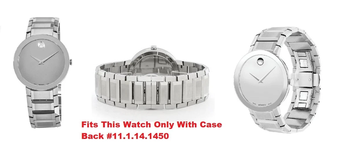 Movado Sapphire Men s Watch 0607178 Link 11.1.14.1450 eBay