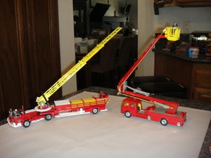 corgi major toys snorkel fire engine