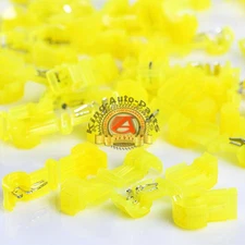 100x 3M 953 T-TAP Quick Wire Connector Yellow 12-10 AWG Gauge Car Audio Terminal
