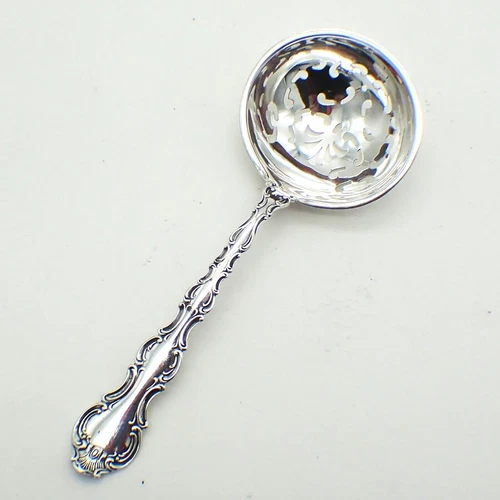 Strasbourg Sugar Sifter Gorham Sterling Silver 1904 English Import Marks