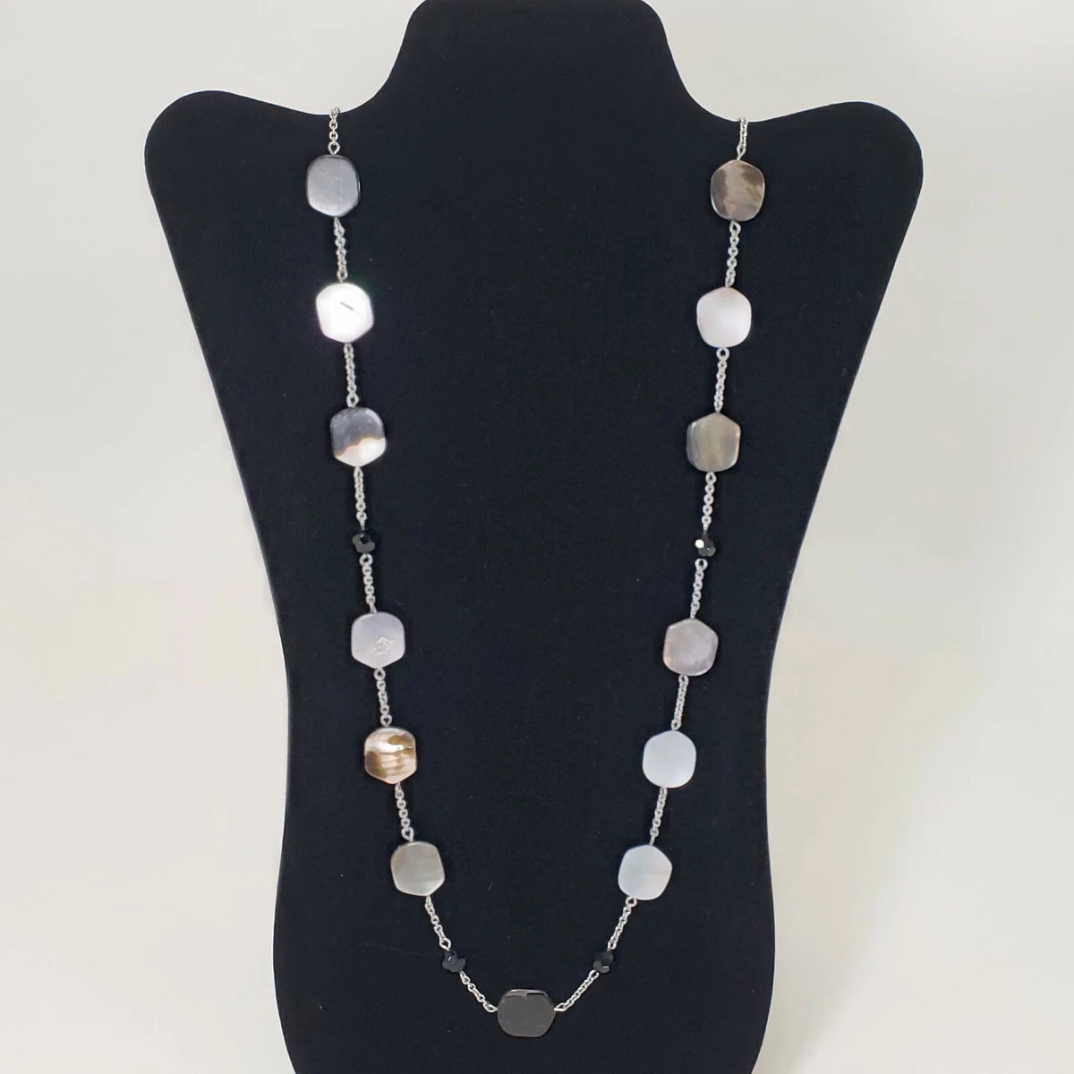 Lia sophia mother of pearl best sale necklace