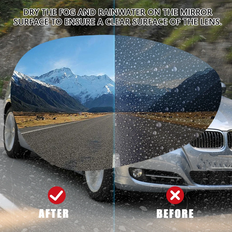 Espejo retrovisor lateral derecho lente blanca calefacción para 325xi 330xi 335xi 328xi 2006-08 Foto 2 de 4