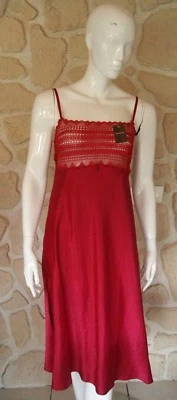 nuisette rouge neuve taille M de marque Vanity Fair - Photo 1/4