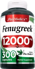 Fenogreco Orgánico Puro - Fenugreek Seed Capsules - Azucar Sangre Saludable