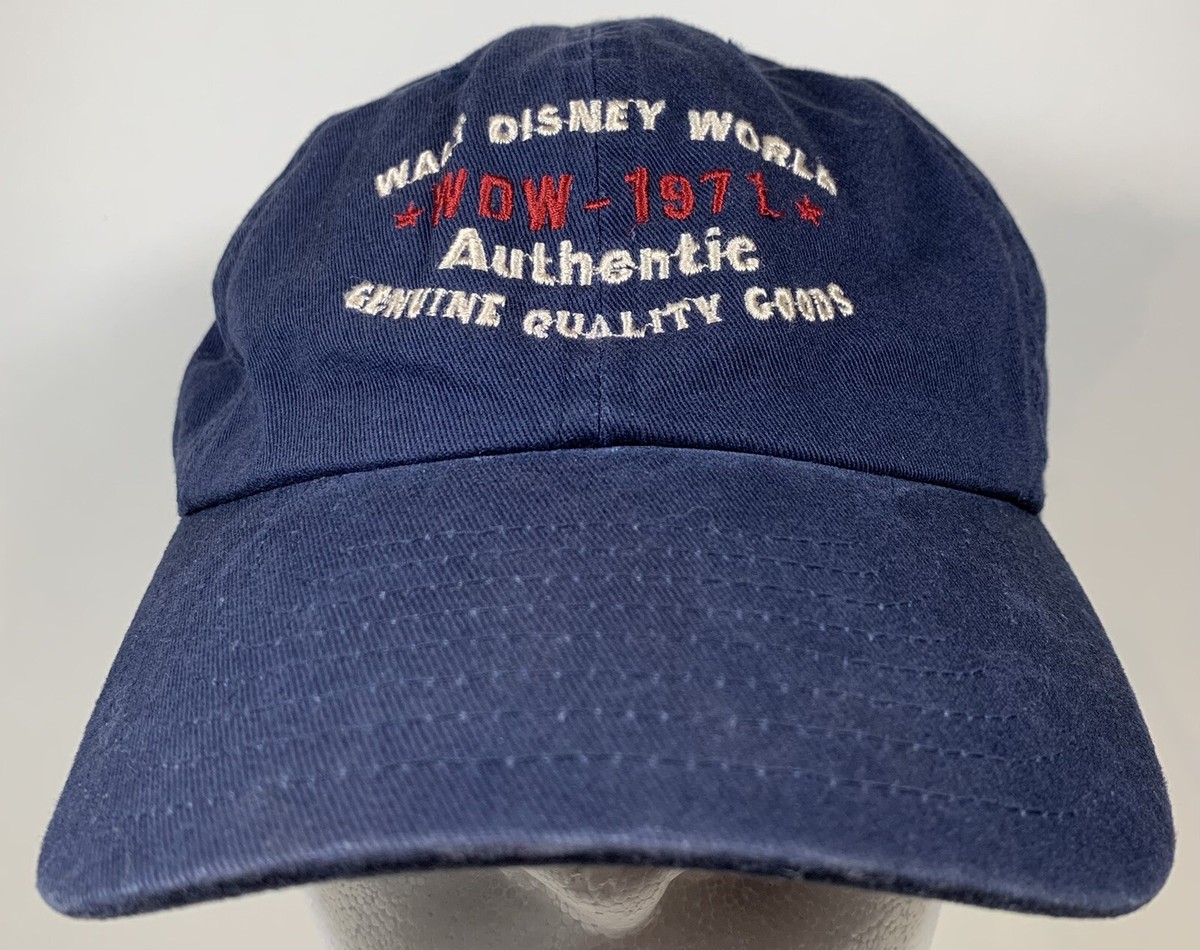 AUTHENTIC WALT DISNEY WORLD Hat Genuine Quality Goods Baseball Cap