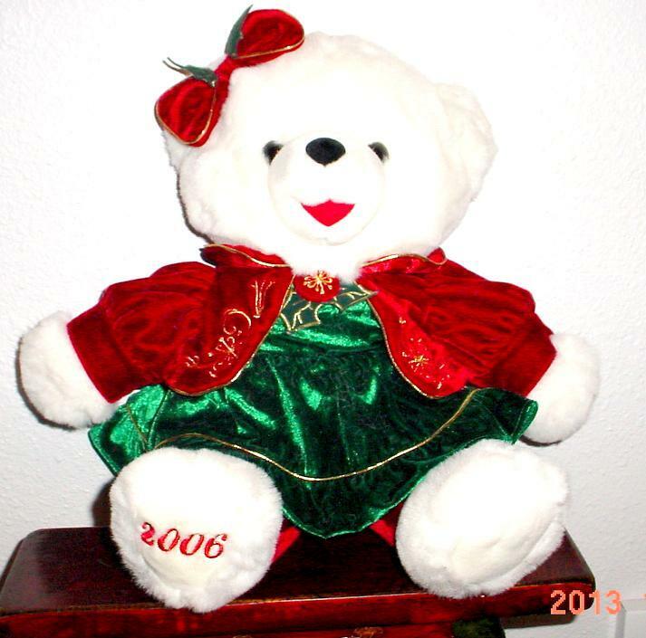 2006 WalMART CHRISTMAS Snowflake TEDDY National products BEAR 20