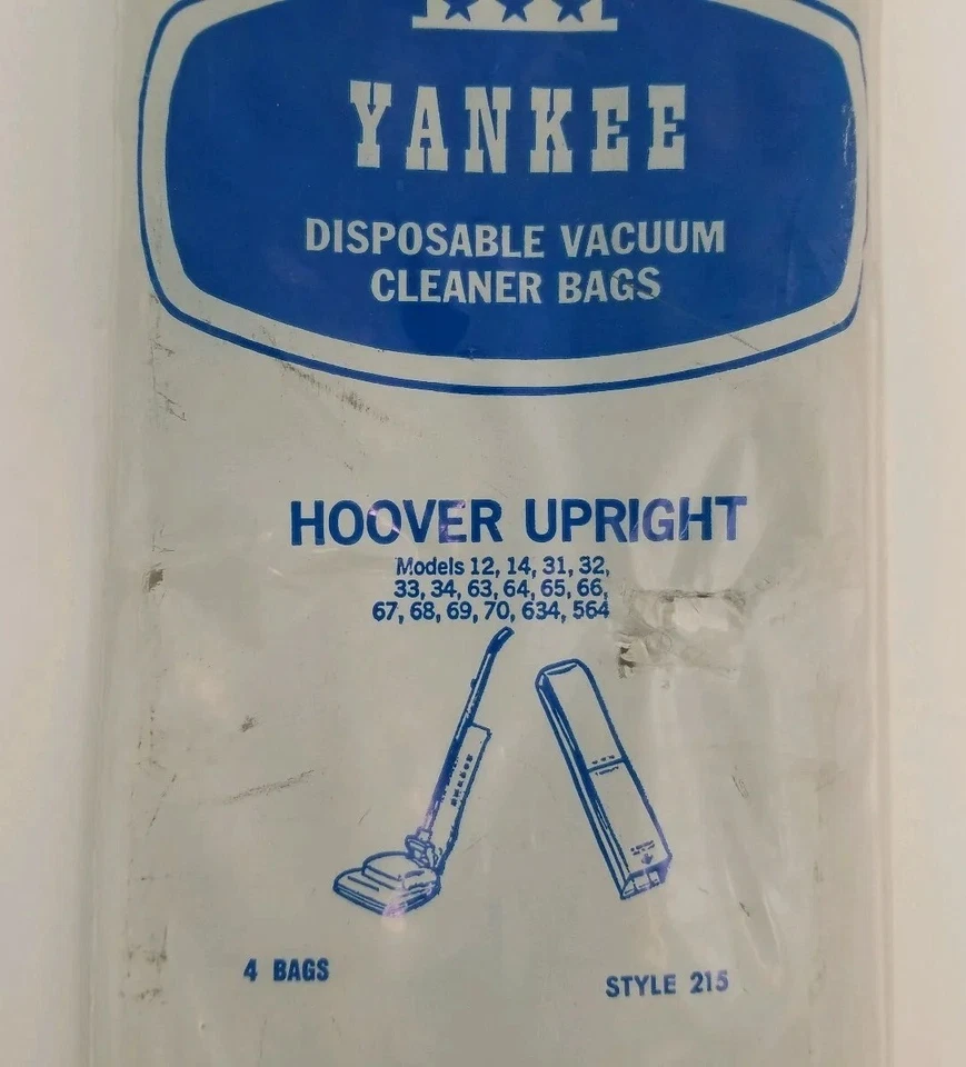FOR Hoover Upright Style 215 Yankee 4 Vacuum Cleaner Bags - Image 3 of 4