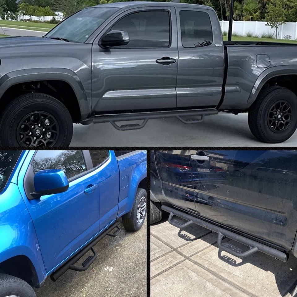 For 99-16 FORD F250 F350 F450 Superduty Super Cab Running Boards Step Nerf Bar - Image 2 of 4