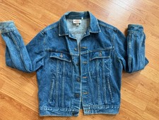 Vintage Dickies Jean Jacket Denim Size 42 Unisex Blue