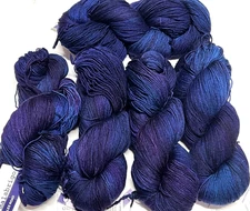 WHALE'S ROAD 100gr Skein 440yd Malabrigo SOCK Shawl Soft SW Merino Wool Fgr YARN