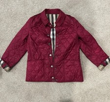 Burberry kids jackets girls Sz 8