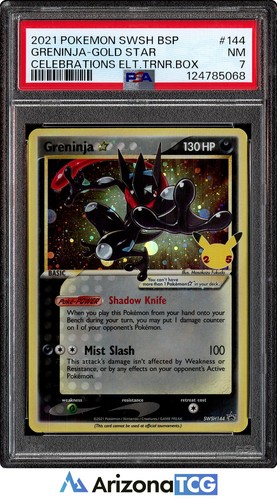 Greninja ★ graded PSA 7 for sale on eBay