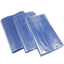 100Pcs DIY Blower Heat Seal Flat Mouth Pvc Heat Shrink Film Bag Wrap 3807