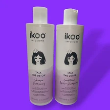 ikoo Talk The Detox Shampoo & Conditioner Duo - 11.8 fl oz Each