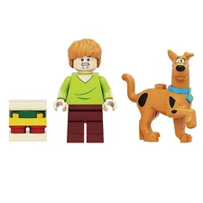 Shaggy and Scooby - Custom Minifigure- Scooby Doo Themed