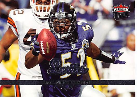 2006 Ultra #17 Ray Lewis