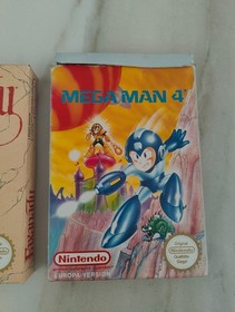 Faxanadu Mega Man 4 Boxes Nintendo NES PAL Collector