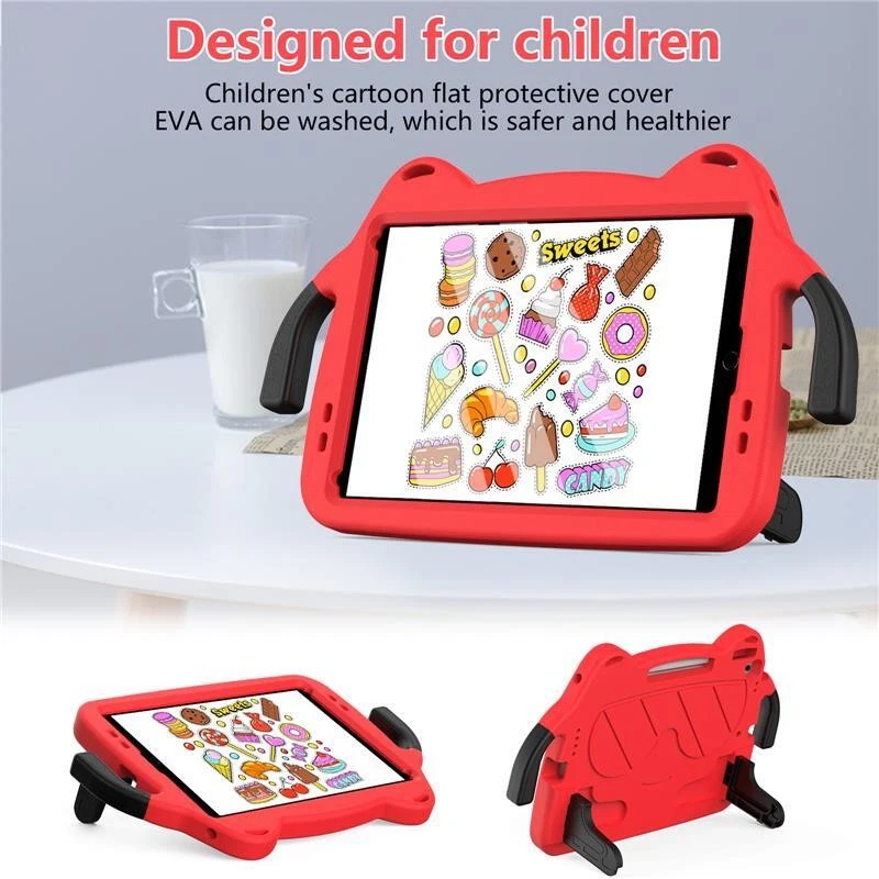 For iPad 9th 8th 7th 10.2 Air 3rd Pro 10.5 Kids Shockproof Heavy Duty Case Cover - Image 3 of 4