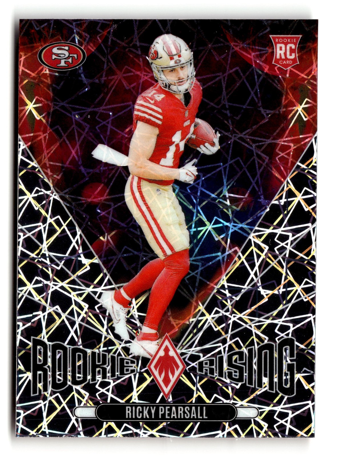 2024 Panini Phoenix #RR-RPL Ricky Pearsall Rookie Rising Lazer