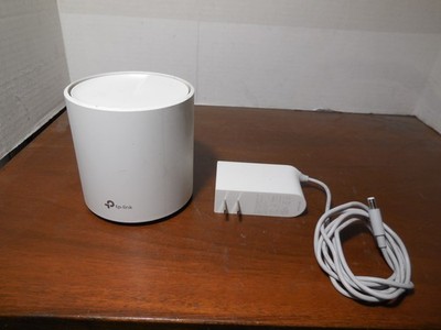 TP-Link Deco X60 v2.6 AX3000 WiFi 6 Wireless Router - Single Unit White Cord
