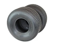 Antego Tire & Wheel Set of Two 20x8.00-8 4 Ply Turf Tires for Lawn & Garden