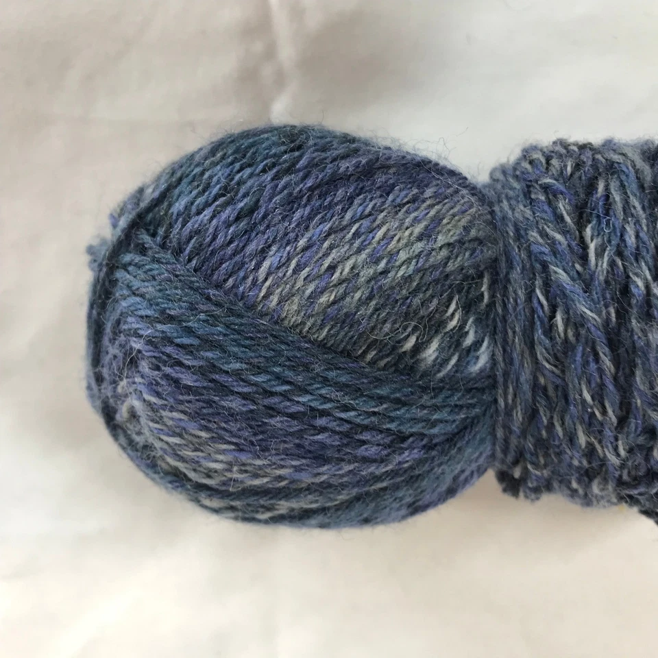 Calcetines Patons Kroy hilo FX 175 OZ 50 g 166yds 75 lana 25 nailon mezcla azul Foto 2 de 4