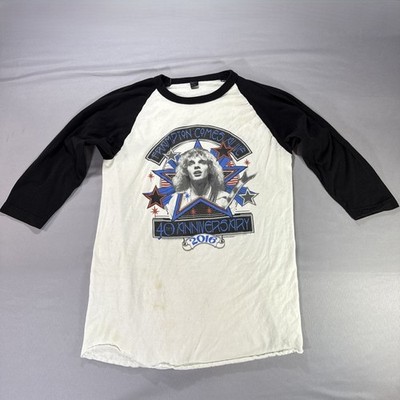 Peter Frampton Comes Alive 40th Anniversary Shirt S Baseball Raglan Rock