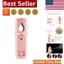 Portable Mini Facial Steamer with 20ml Capacity Elegant Hydration Solution
