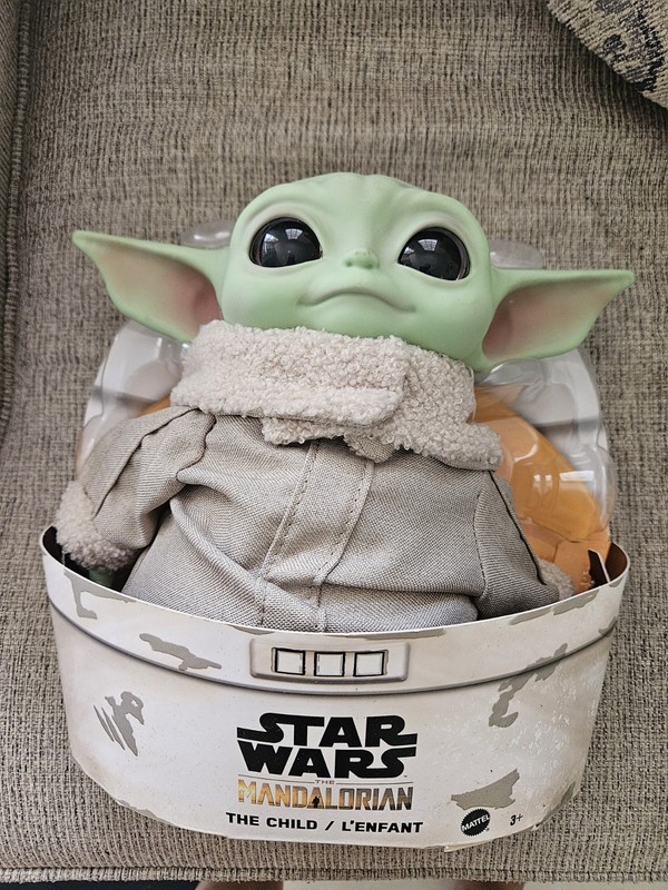 Star Wars Mandalorian The Child Plush Toy 11-inch Baby Yoda Soft Figure NEW
