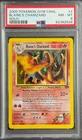 Pokemon Card Blaine's Charizard 2/132 Holo PSA 8 CORRECTED SYMBOL Gym Challenge