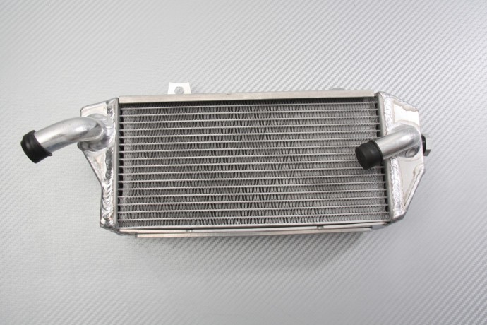 Radiateur eau gauche en alu contre les fuites sur Kawasaki KX450X