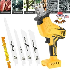 Cordless Reciprocating Saw for Dewalt 20V Max Battery Variable Speed Tool Only
