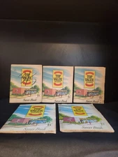 Vintage Top Value Stamp Books (5), 1966, All Have Stamps Inside