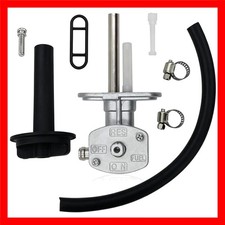 Fuel Petcock Switch Valve with Lever Screw for Yamaha Kodiak Grizzly 400 450 YFM