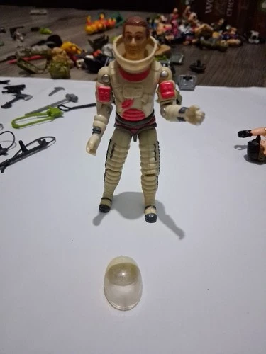 G.I. Joe ACE 1983 Hasbro Vintage Action Figure 3.75" Complete With Helmet