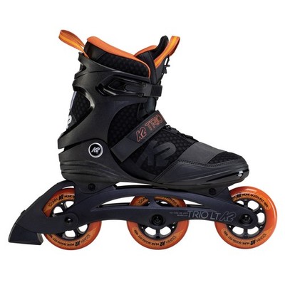 K2 Inline-Skates Trio LT 100 M Roller-Skates Inliner schwarz, orange