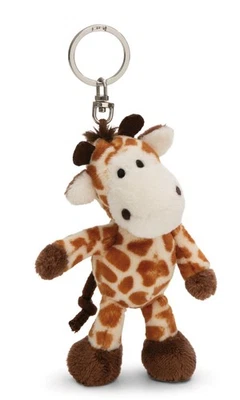 NICI GMBH NICI Schlüsselanhänger Giraffe 10cm - braun - Treuer-Begleiter für Rucksack oder
