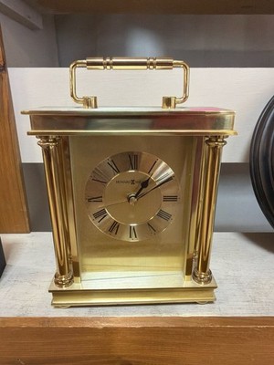 Howard Miller Brass Audra Desk Clock 645-584