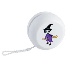 'Witch On A Broomstick' Retro Style Yo-Yo (YY00050493)