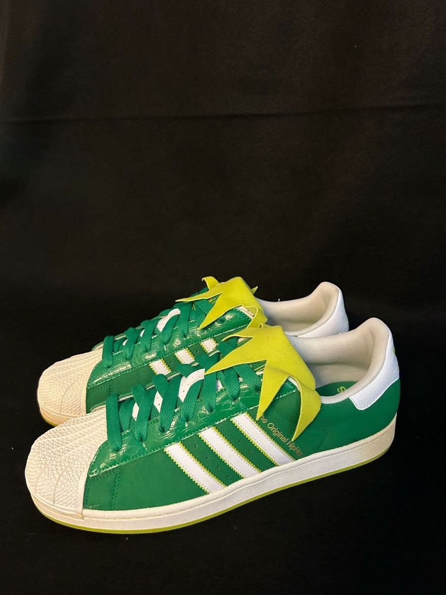 Adidas Superstar II Kermit the Frog Original HipHop Shoes 2011 Men's Size  12 | eBay