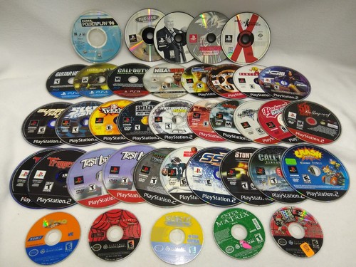 *KAPUTT* Set 38 Disc Spiele Playstation PS1/PS2/PS3/PS4/Sega Saturn/Game Cube