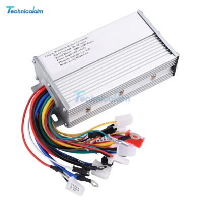 48V60V64V72V 1000W 1500W DC Motor Speed Control Dual-Mode Brushless Controller