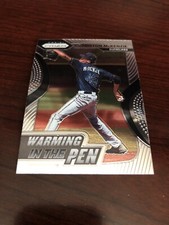 Triston McKenzie 2020 Panini Prizm Warming In The Pen #WIP-9 Indians *Mint*