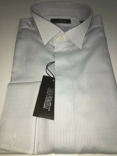 CARLO PIGNATELLI CAMICIA CERIMONIA TAGLIA 42 / L UOMO ELEGANTE SPOSO  TESTIMONE | eBay