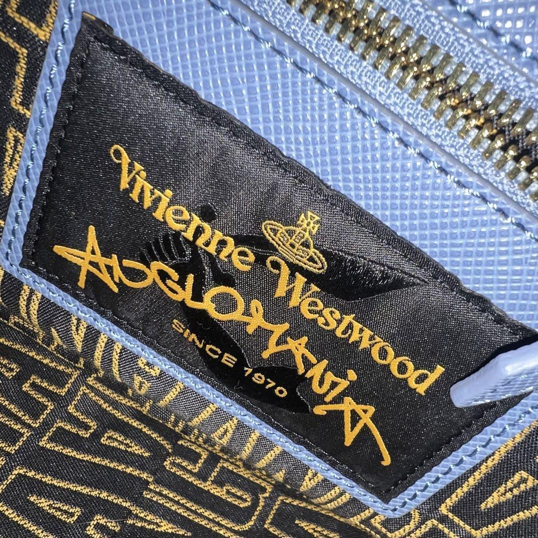 VIVIENNE WESTWOOD Women's Anglomania Saffiano Leather Tote Bag