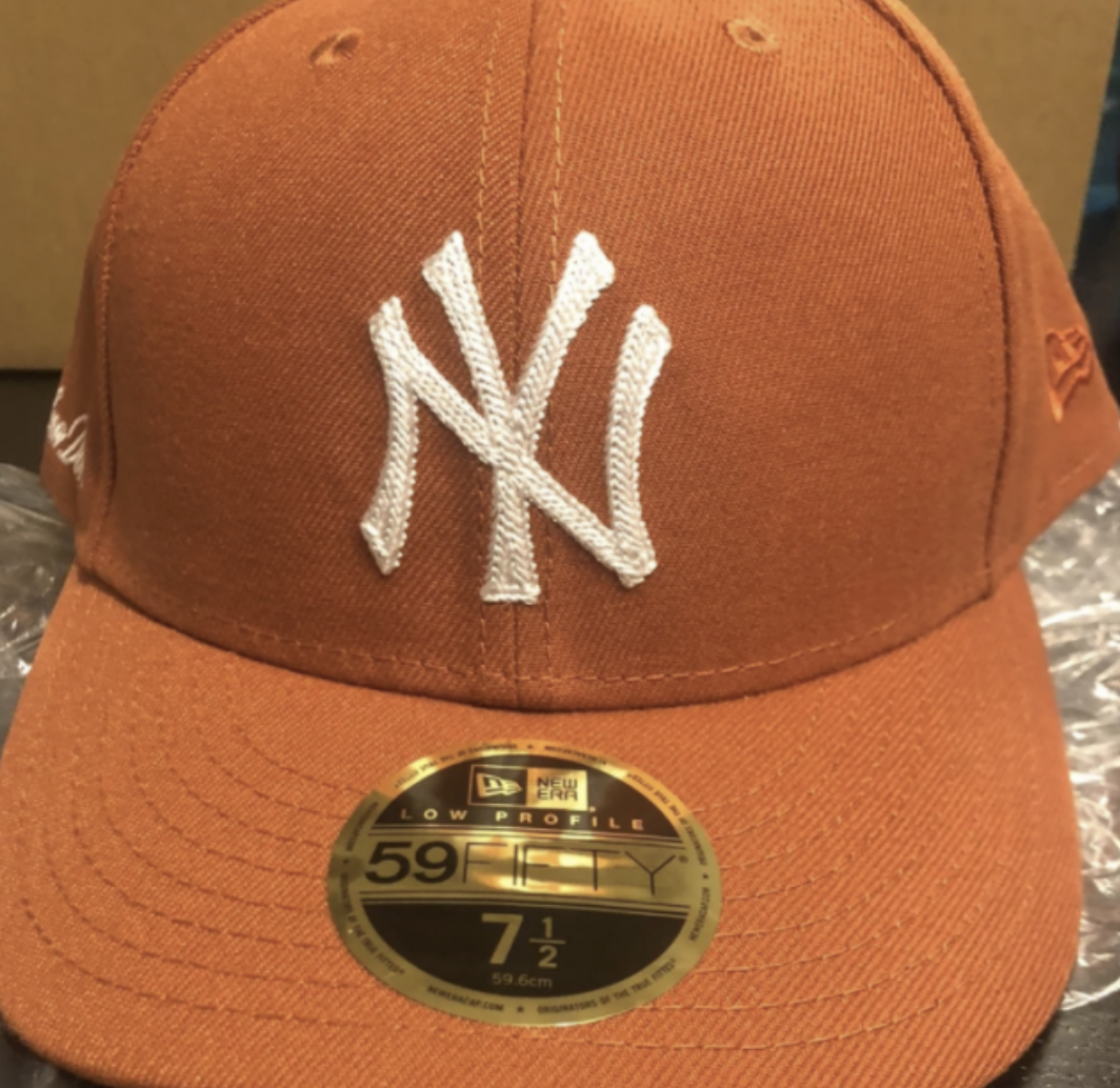 Aime Leon Dore ALD / New Era Chain Stitch Yankee Hat - Rust Orange
